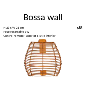 Bossa wall